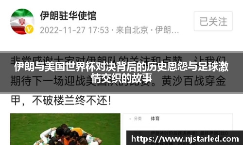 伊朗与美国世界杯对决背后的历史恩怨与足球激情交织的故事